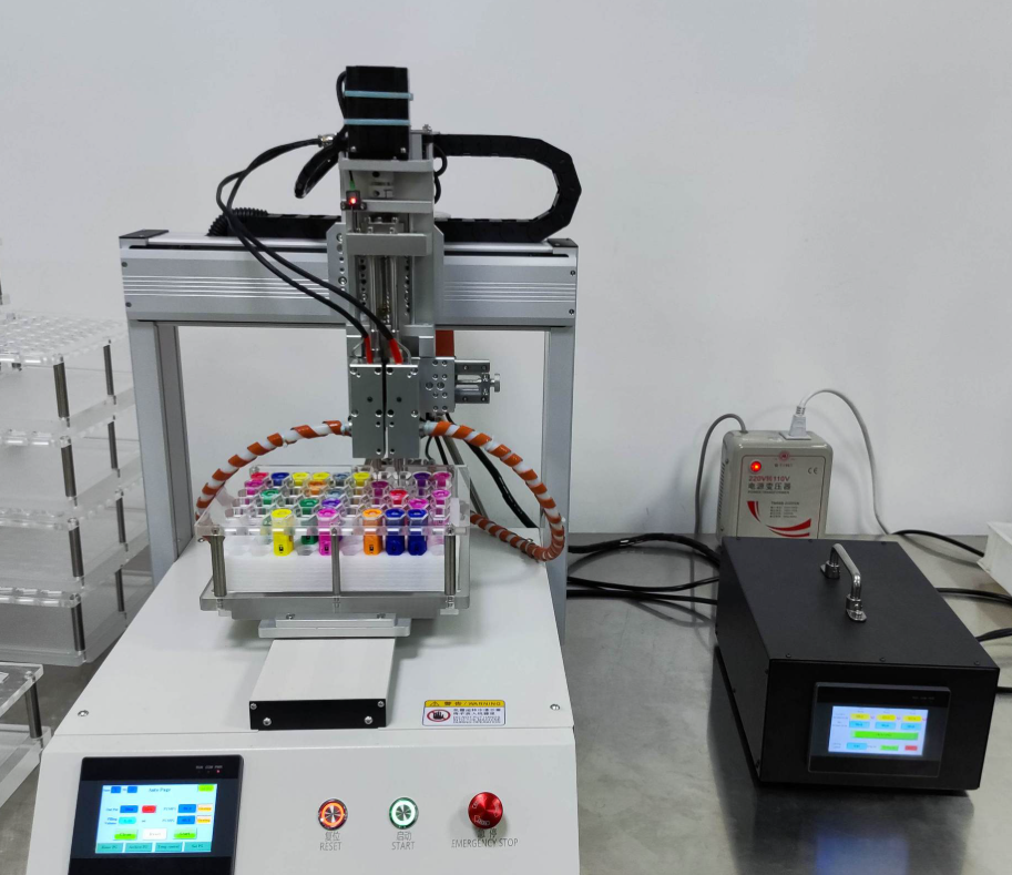 Machine de remplissage semi-automatique de cartouches de vapotage