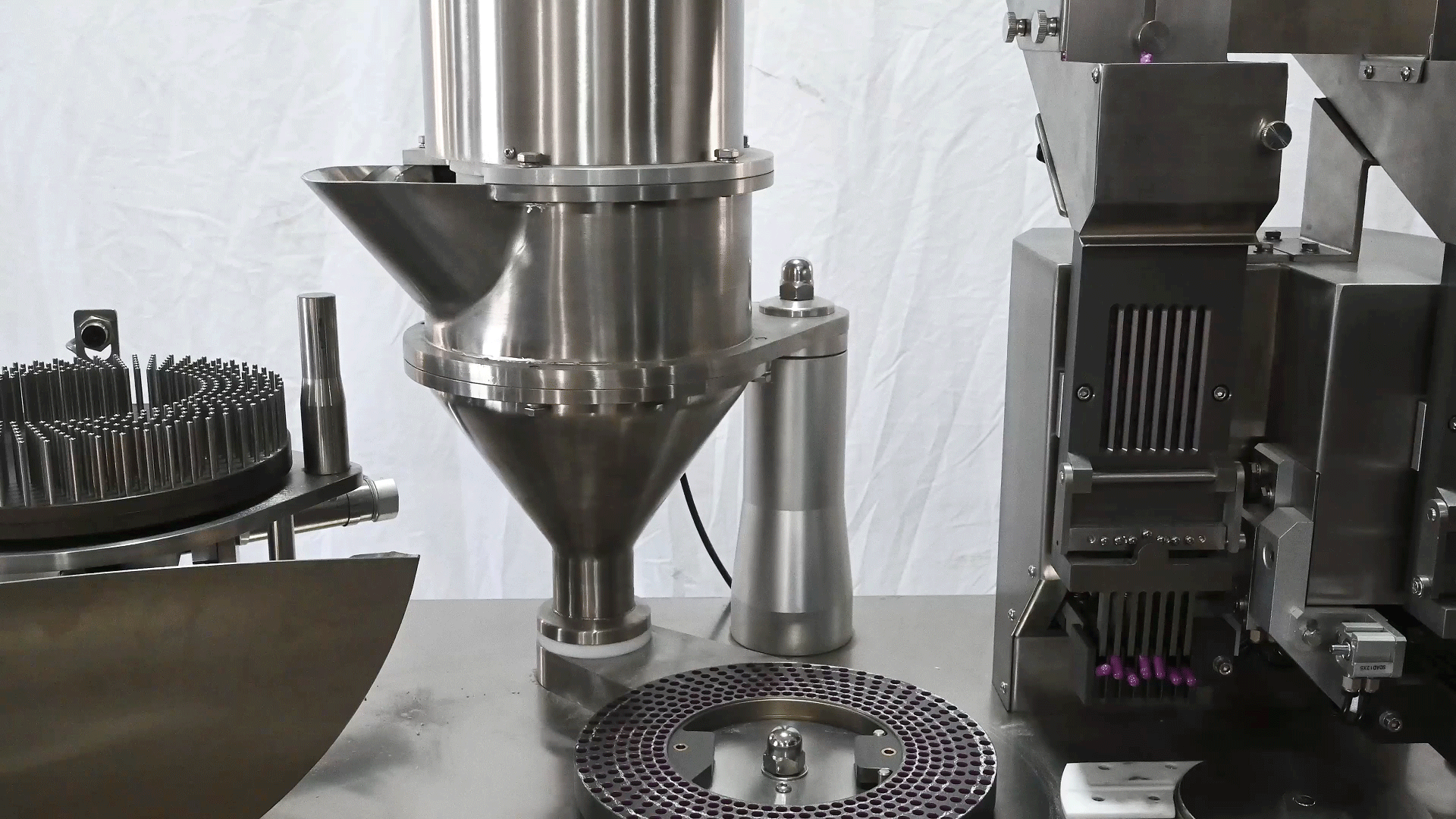 Start medicine powder filling