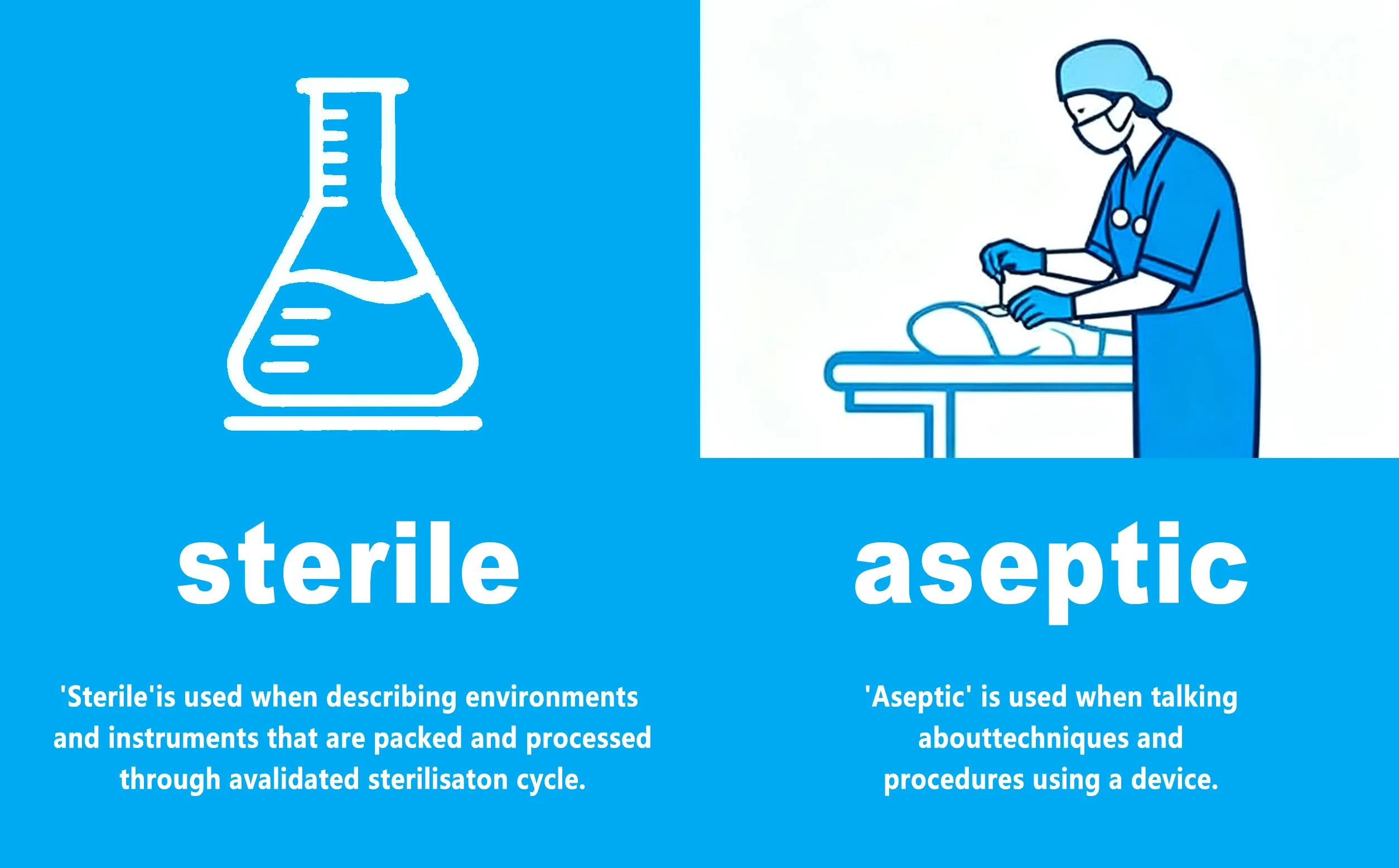 What is the Difference Between Sterile and Aseptic Technique in Medical Industry 1 Sterile vs Aseptic