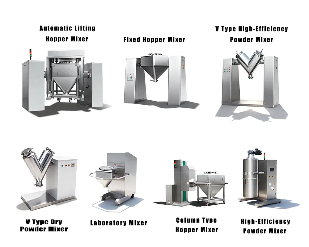 7 Types of Blender Used in the Pharmaceutical Industry 10 In der pharmazeutischen Industrie verwendete Mischertypen
