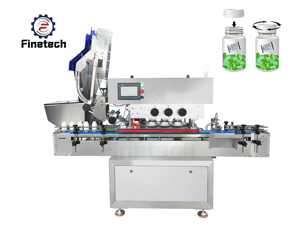 Automatic Bottle Capping Machine Cover Image