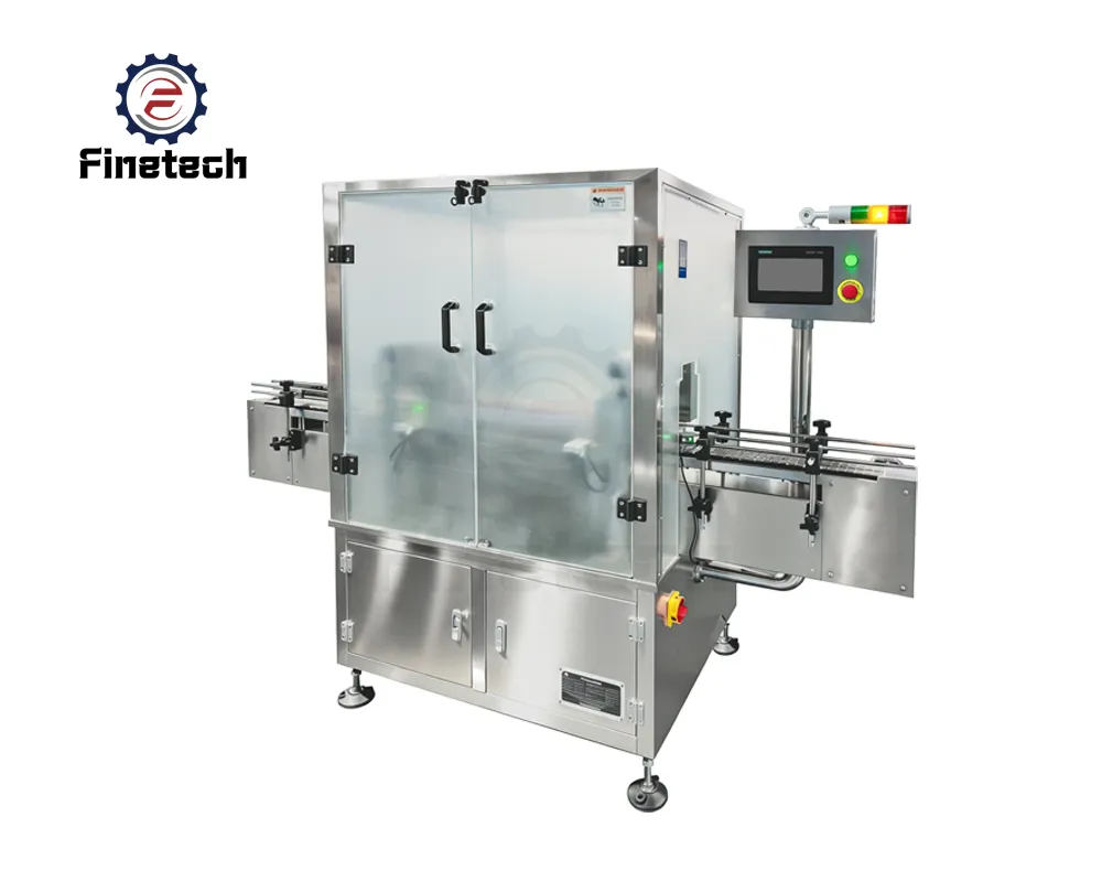 Machine à laver les bouteilles dans l'industrie pharmaceutique