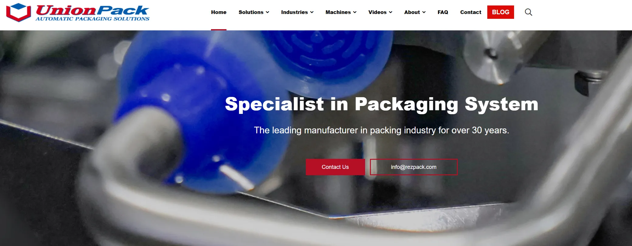 Los 10 mejores proveedores de máquinas de envasado en bolsitas de China 4 Sitio web oficial de China Rezpack