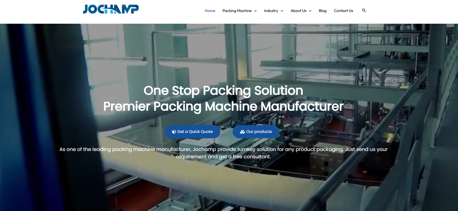 The Best 10 China Pouch Packing Machine Supplier 7 JOCHAMP Official Web