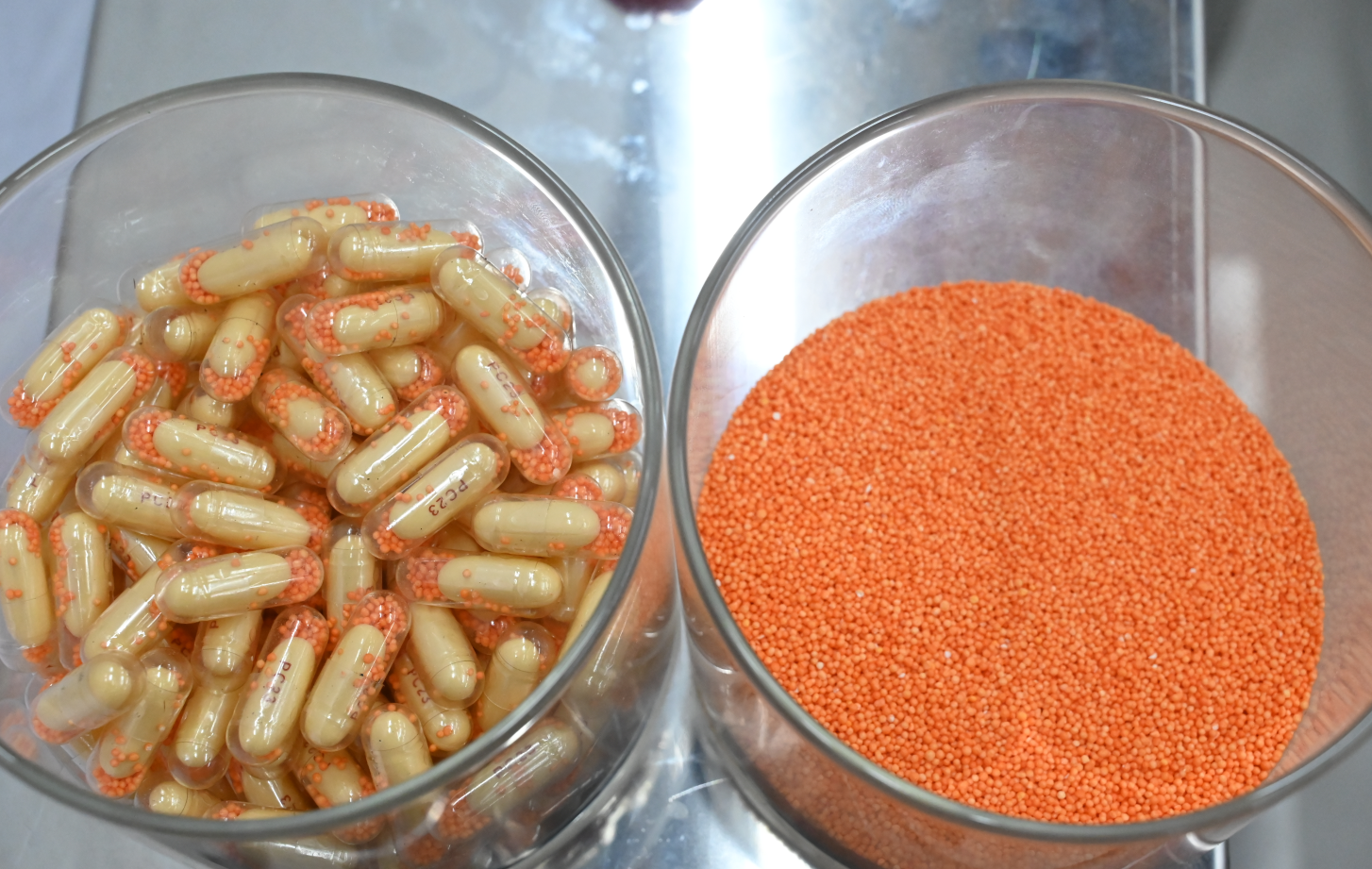 10 Tips to Choose a Capsule Filling Machine, 101 Guide 4 Mini-tablets with soft capsules in gelatin shells