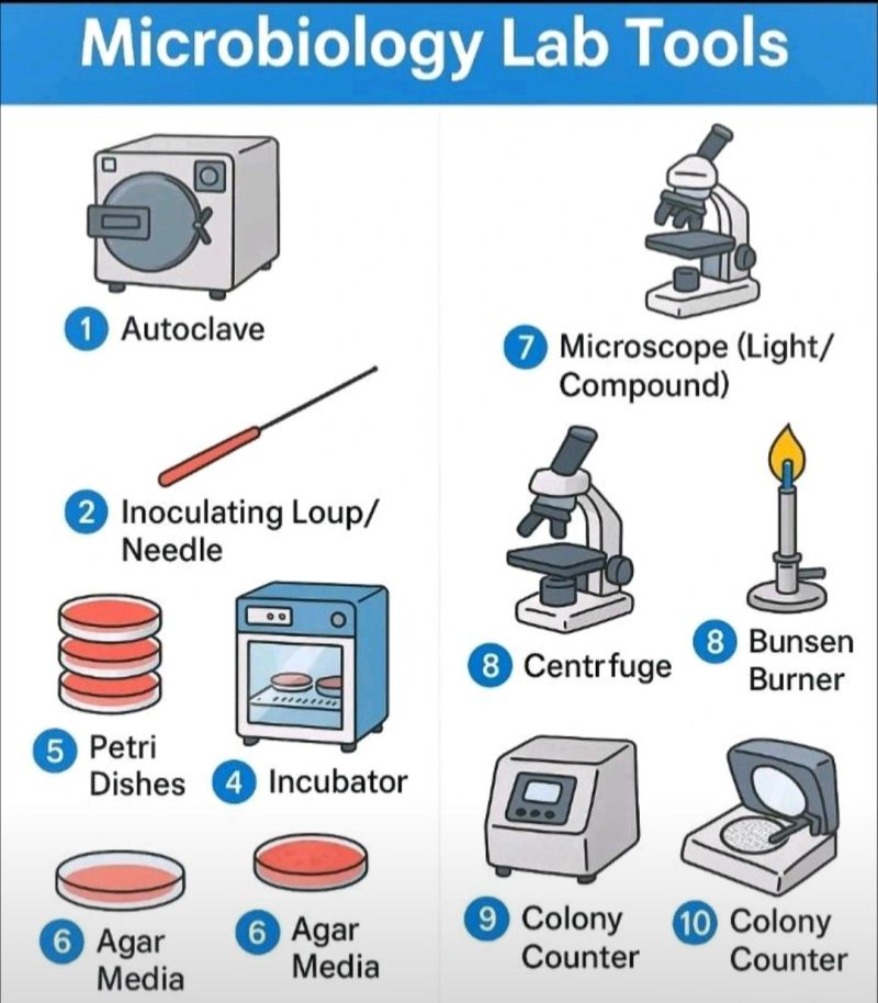 Equipos de laboratorio de microbiología farmacéutica
