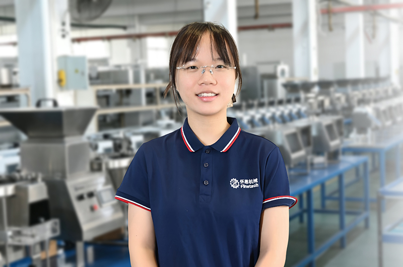 Sales Manager Mia provide you with tablet counting solutions for your business1