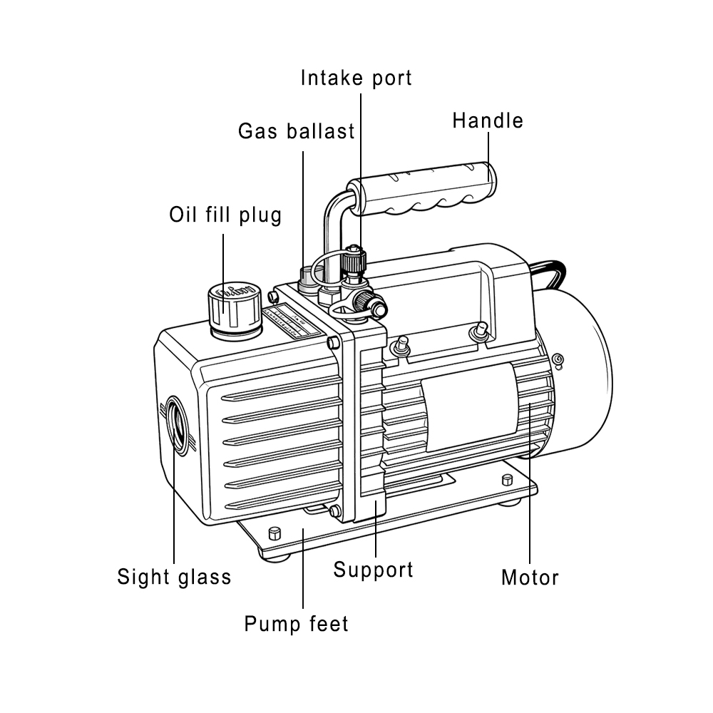 Vacuum Pump Schematic Diagram