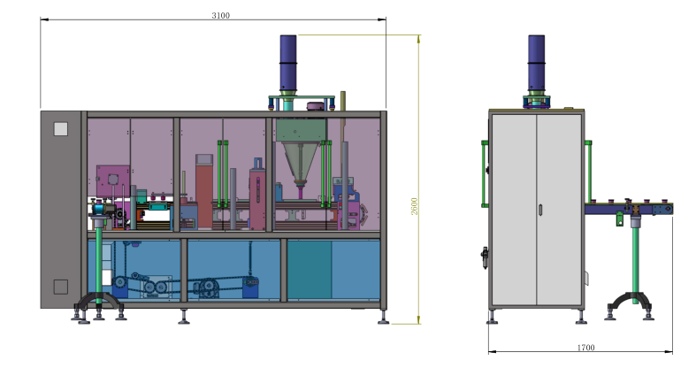 Coffee Capsule Filling Machine: Your Ultimate Guide 101 In 2026 3 Coffee Capsule Filling Machine CAD Drawing