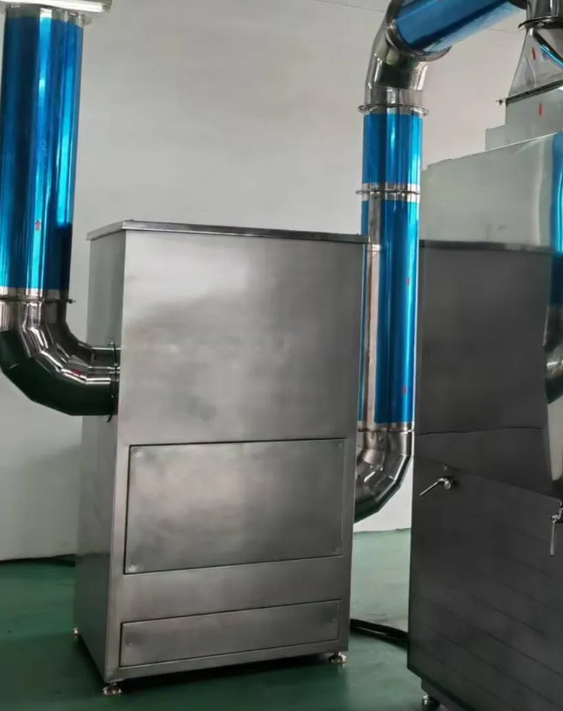 Nombre de las piezas de la máquina de recubrimiento de comprimidos 7 Sopladores de escape y de entrada