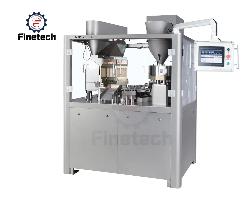 Máquina llenadora automática de cápsulas NJP-7200