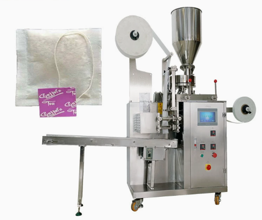 Tea Bag Machines with String and Tag