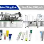 Ligne de remplissage de tubes