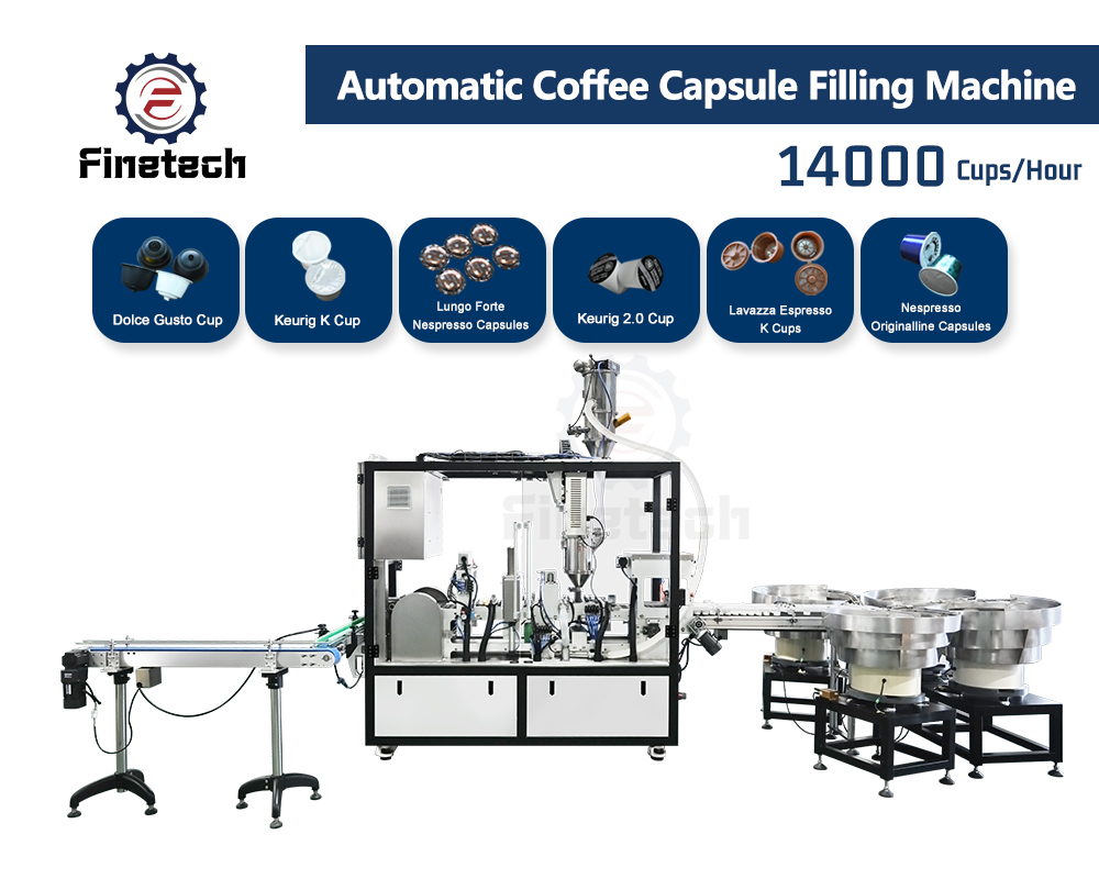 Otomatik Kahve Kapsülü Dolum Makinesi