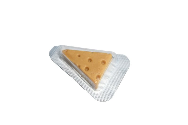 Emballage sous blister pour fromage