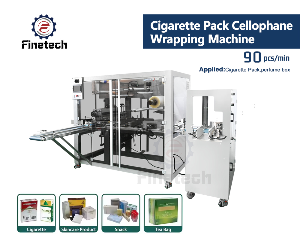 Zigarettenpackung Zellophanverpackungsmaschine