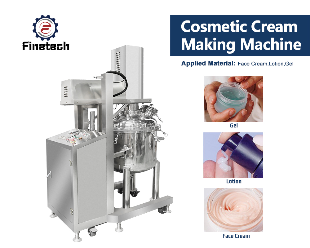 Kozmetik Krem Yapma Makinesi