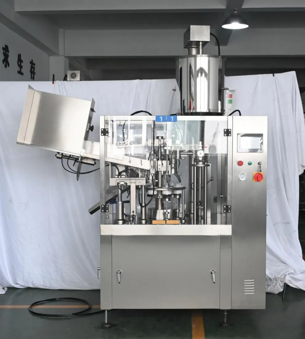 Cosmetic Tube Filling and Sealing Machine-02