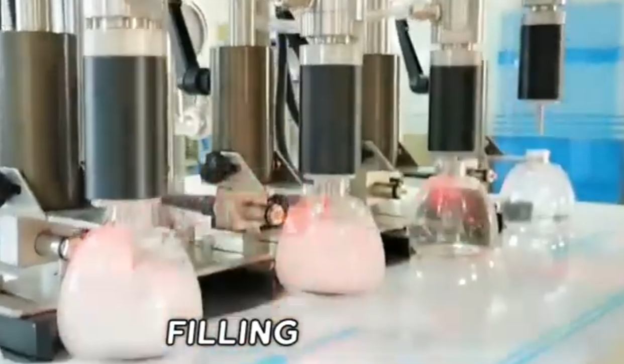 Parfüm Sıvısının Doldurulması