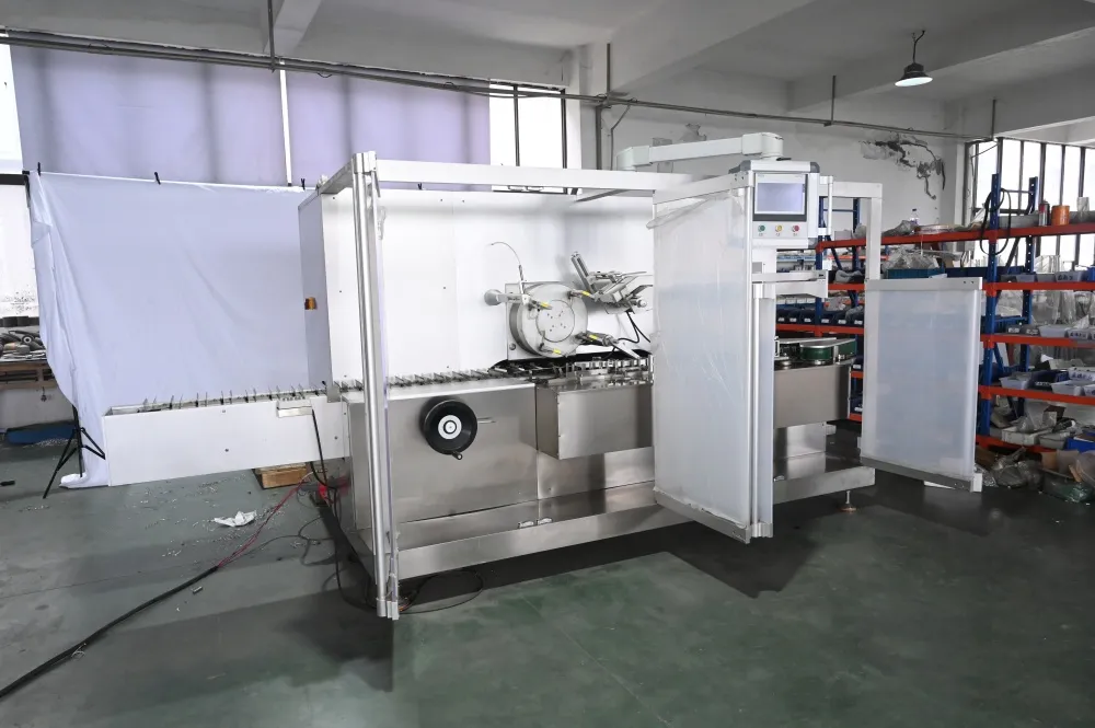 Intermittierende Kartoniermaschine1