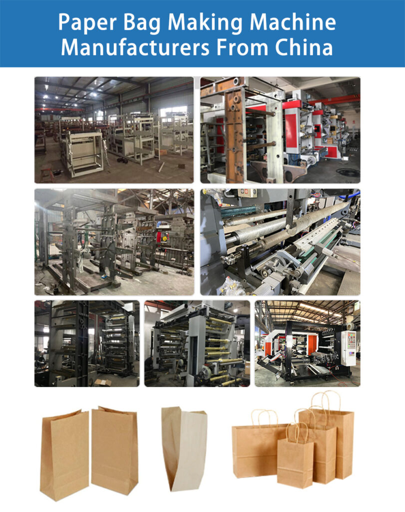 Machine de fabrication de sacs en papier de Chine