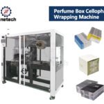 Envolvedora de celofán para cajas de perfume