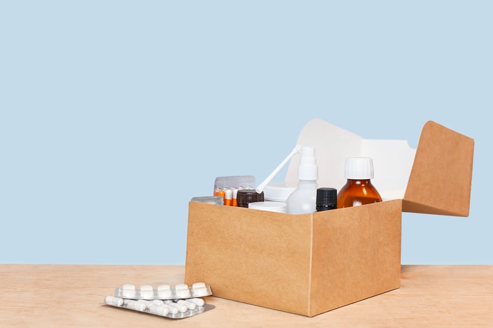 Verpackungsmaschine für Arzneimittel 2 Pharmazeutischer Fall