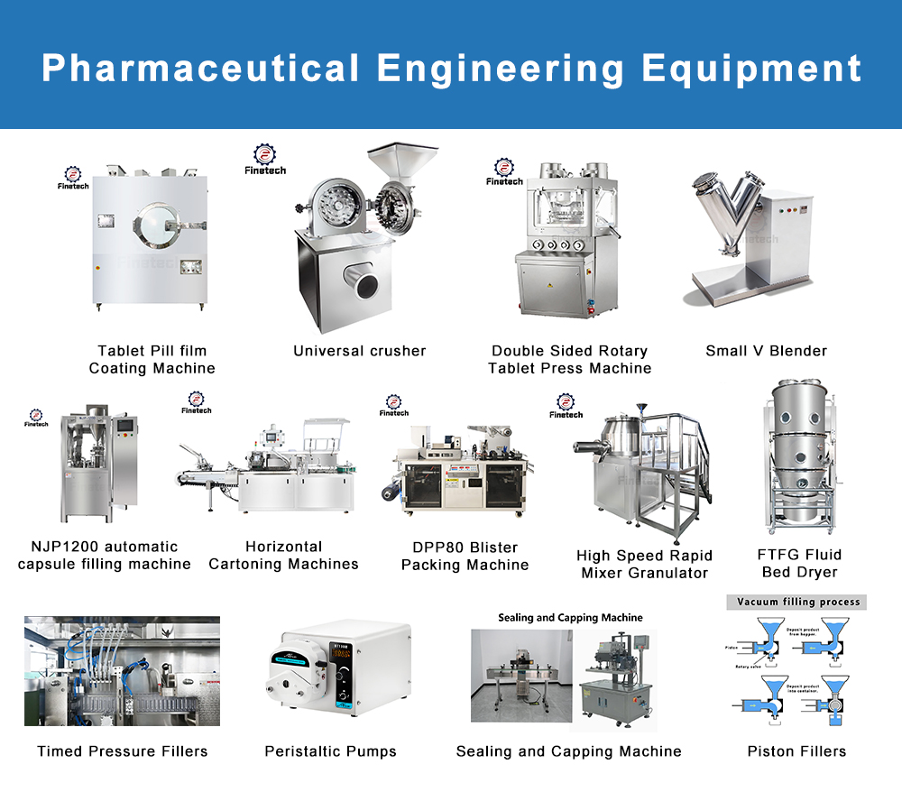 Pharmaceutical Engineering Equipment List
