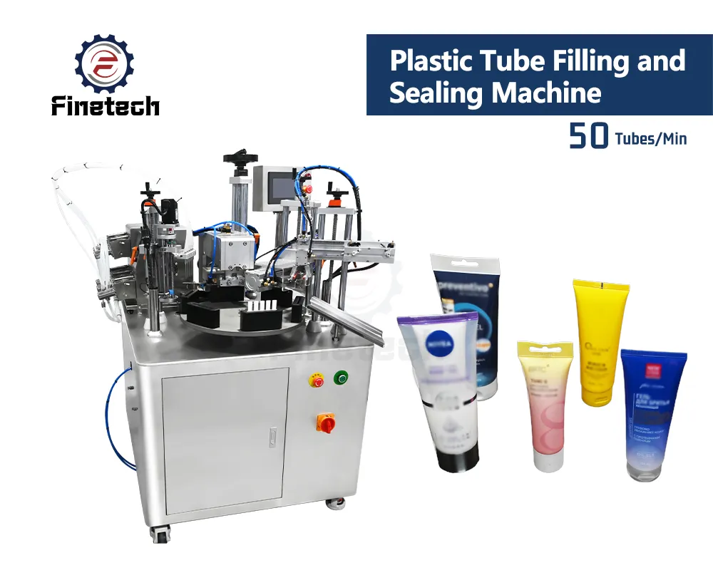 Plastic Tube Filling and Sealing Machine