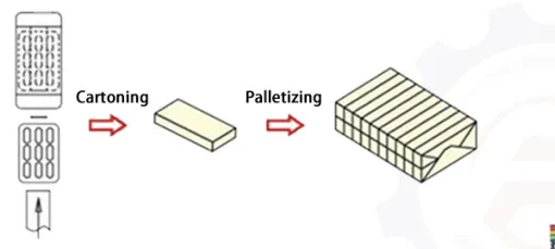 Processus d'emballage des sachets