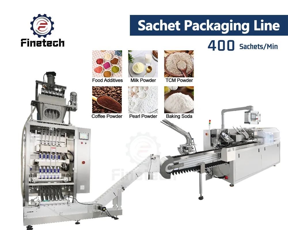 Ligne d'emballage de sachets