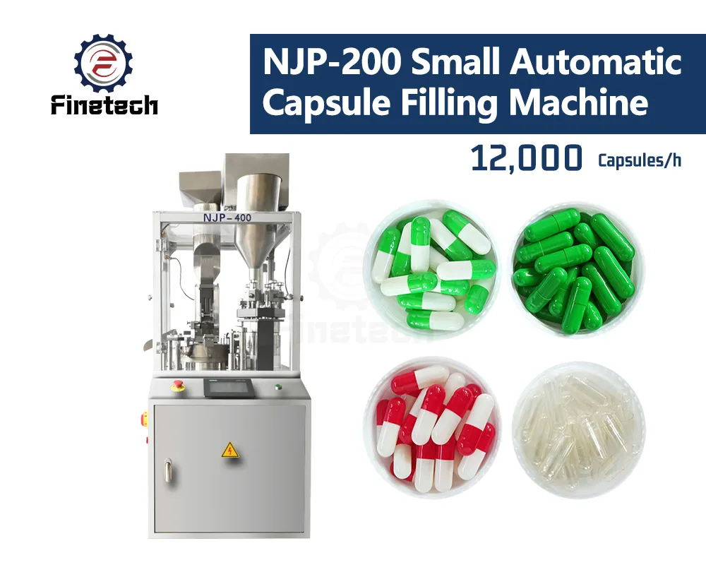 Small NJP-200 Automatic Capsule Filling Machine