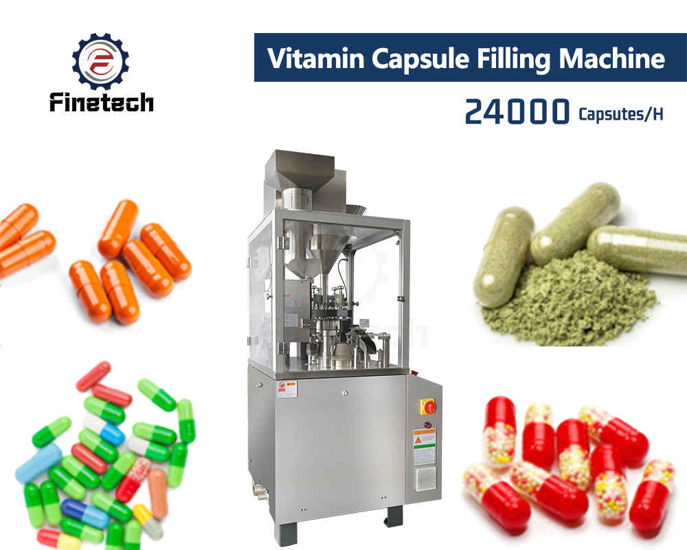 Máquina encapsuladora de cápsulas de vitamina