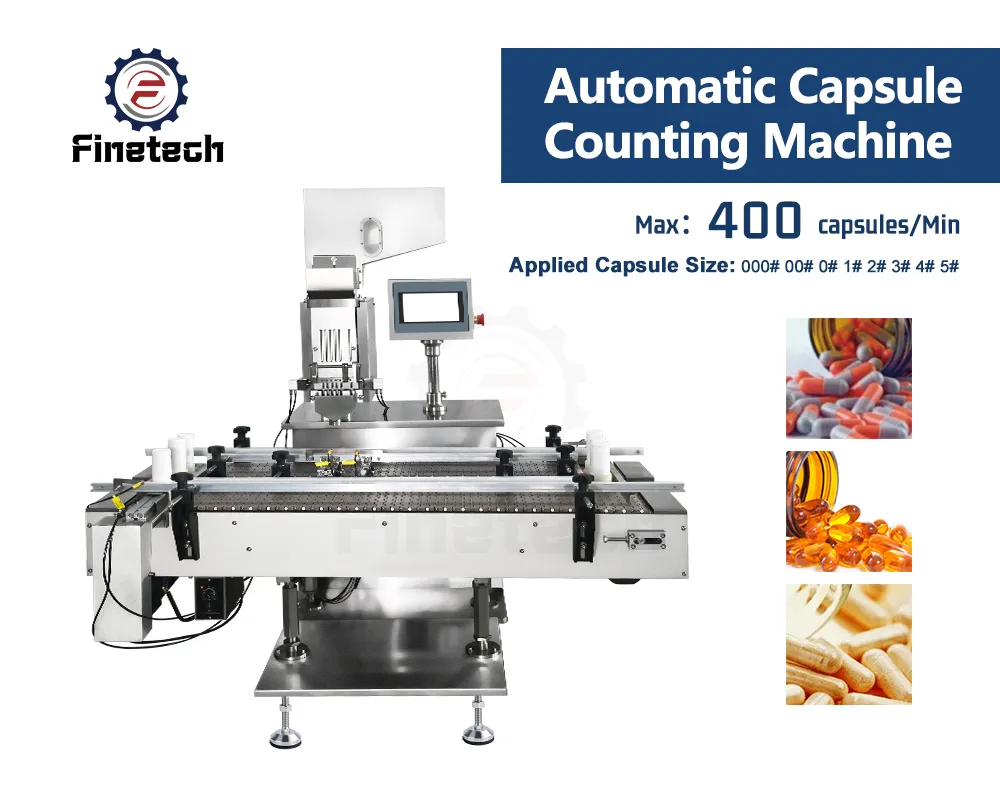 Machine automatique à compter les gélules