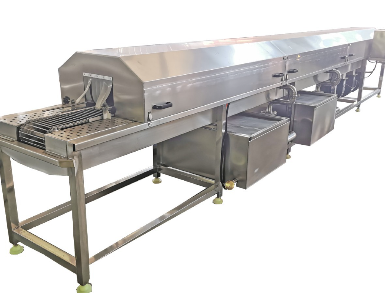 Machine de lavage linéaire pour flacons