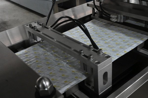 Tropische Blisterverpackungsmaschine 9 Station zum Drucken von Chargennummern