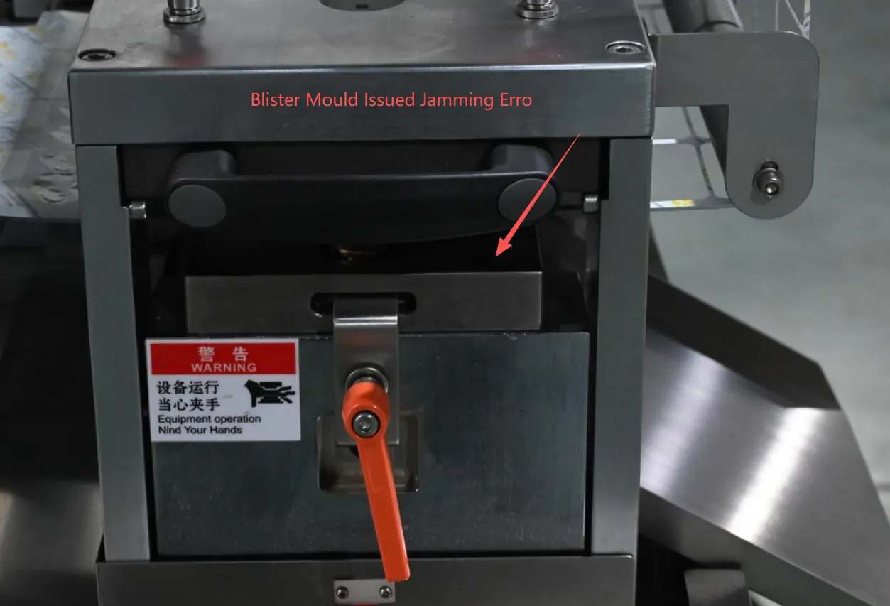 Blister Packaging Machine Problems and Solutions 6 Blister Mould Issued Machine jamming