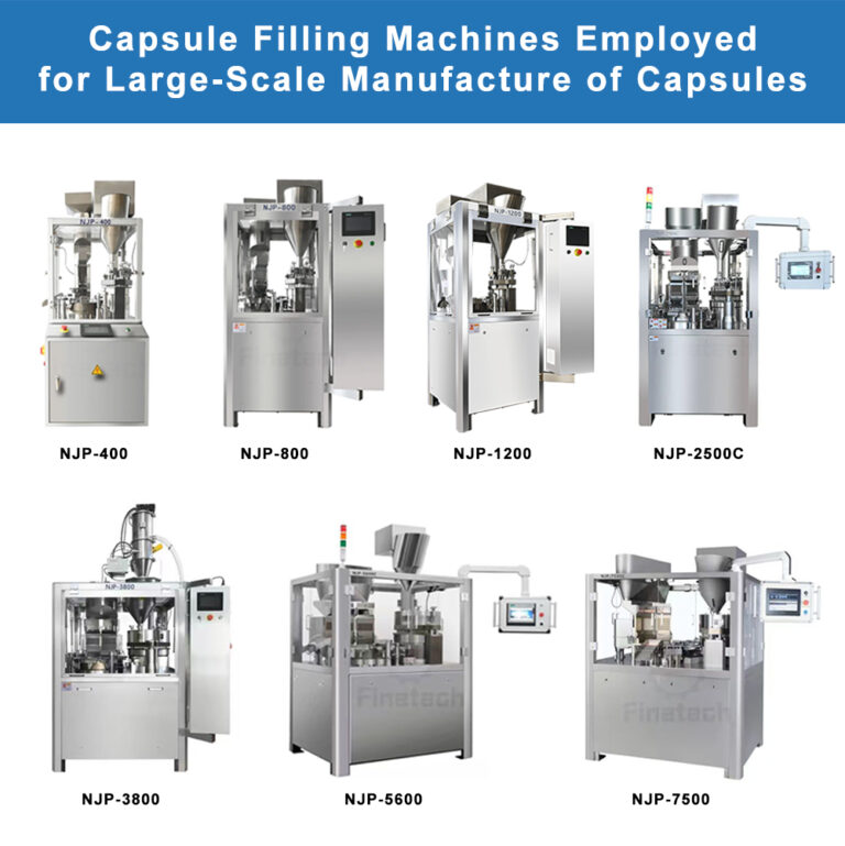 Capsule Filling Machines Employed for Large-Scale Manufacture of Capsules