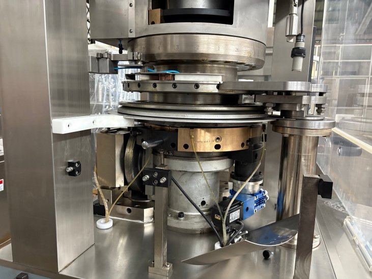 Torreta para máquina comprimidora de comprimidos efervescentes