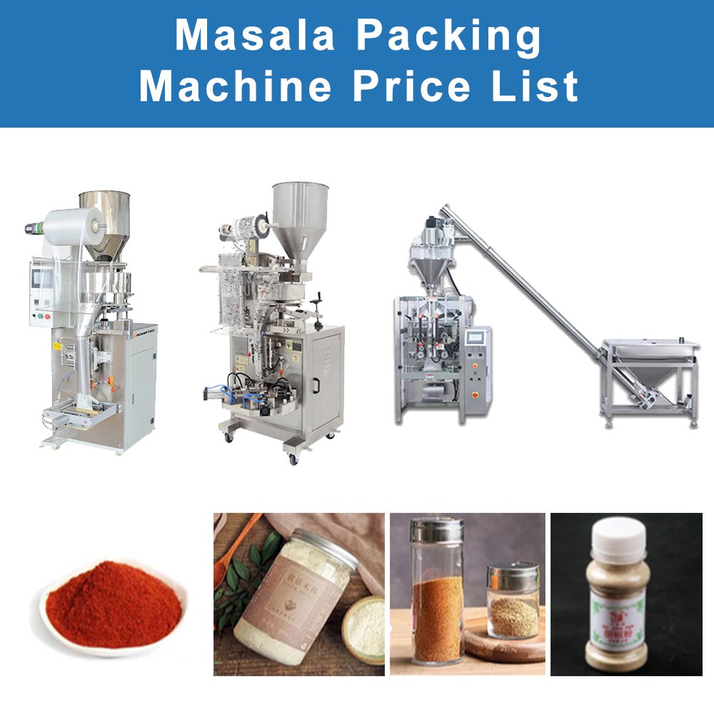 Masala Packing Machine Price List