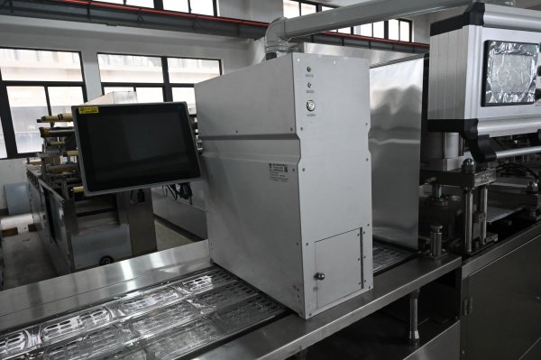 Tropische Blisterverpackungsmaschine 10 Materialprüfstation