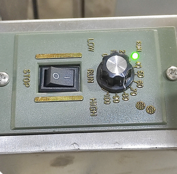 グミ計数機 5 メッシュコンベアモータスピードレギュレータ