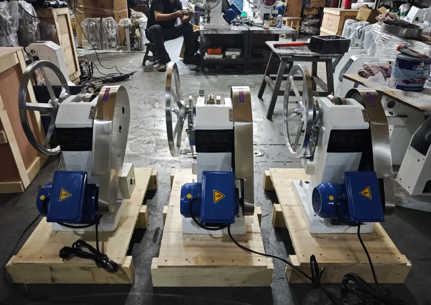 Case Study: Egypt Customer Choose Finetech as Their Tablet Press Machine Supplier 2 Mısırlı müşterimizin ikinci siparişine ait TDP 1.5T tablet presleri