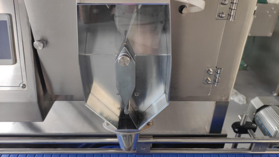 Candy Counting Machine 3 Transparent Glass Cover Discharge Port