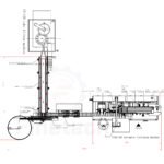 Tube Filling and Cartoning Machine Diagram