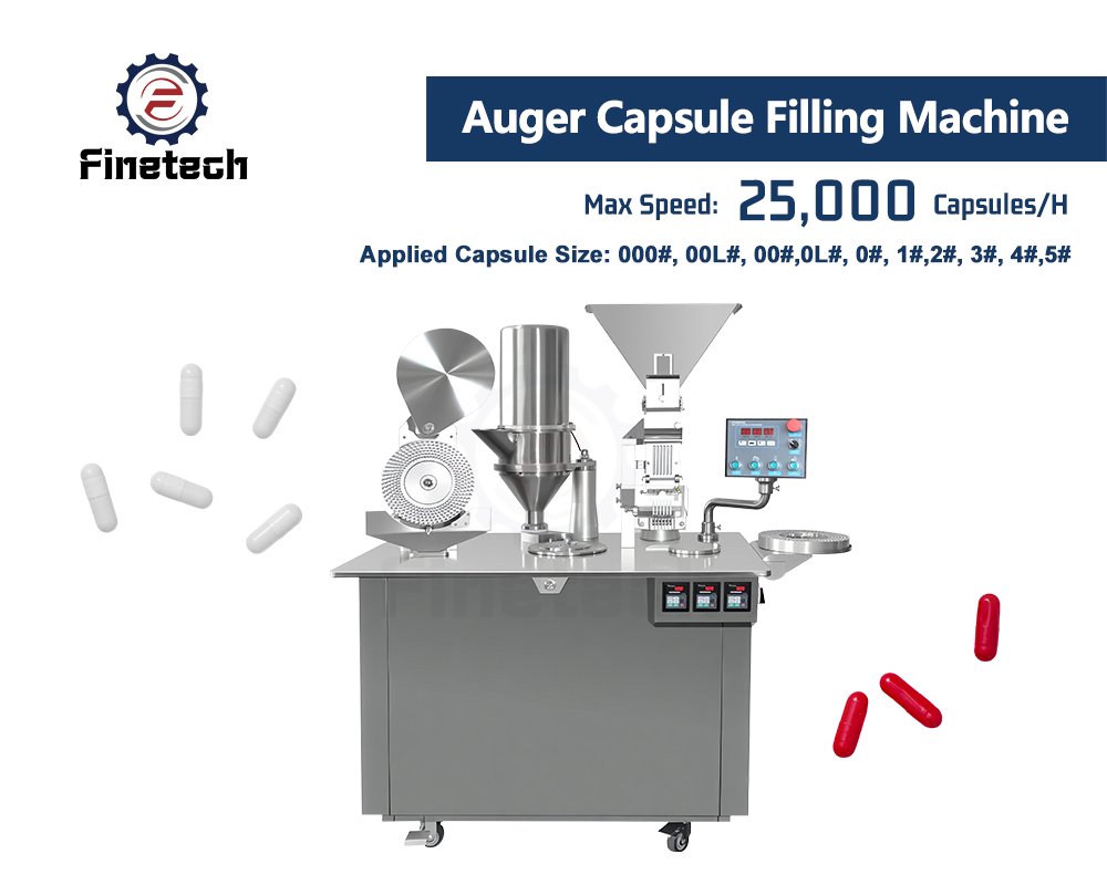 Schneckenkapsel-Abfüllmaschine