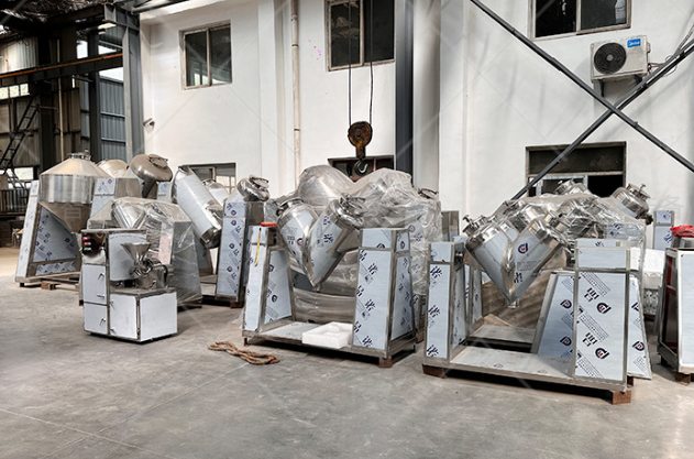 Machine à mélanger les poudres sèches Fabricant de machines à mélanger les poudres sèches Chine