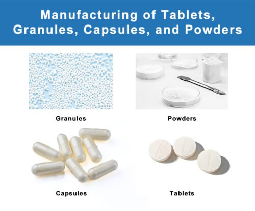 Home 9 Manufacturing of Tablets, Granules, Capsules, and Powders