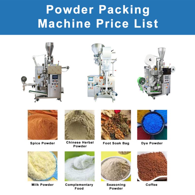 Blog 13 Powder Packing Machine Price List