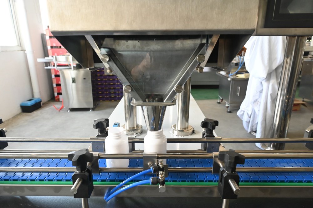 Détails de la machine de remplissage de flacons pour comprimés